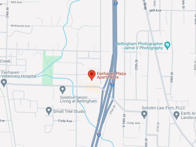 Map of Fairhaven Plaza Apartments
