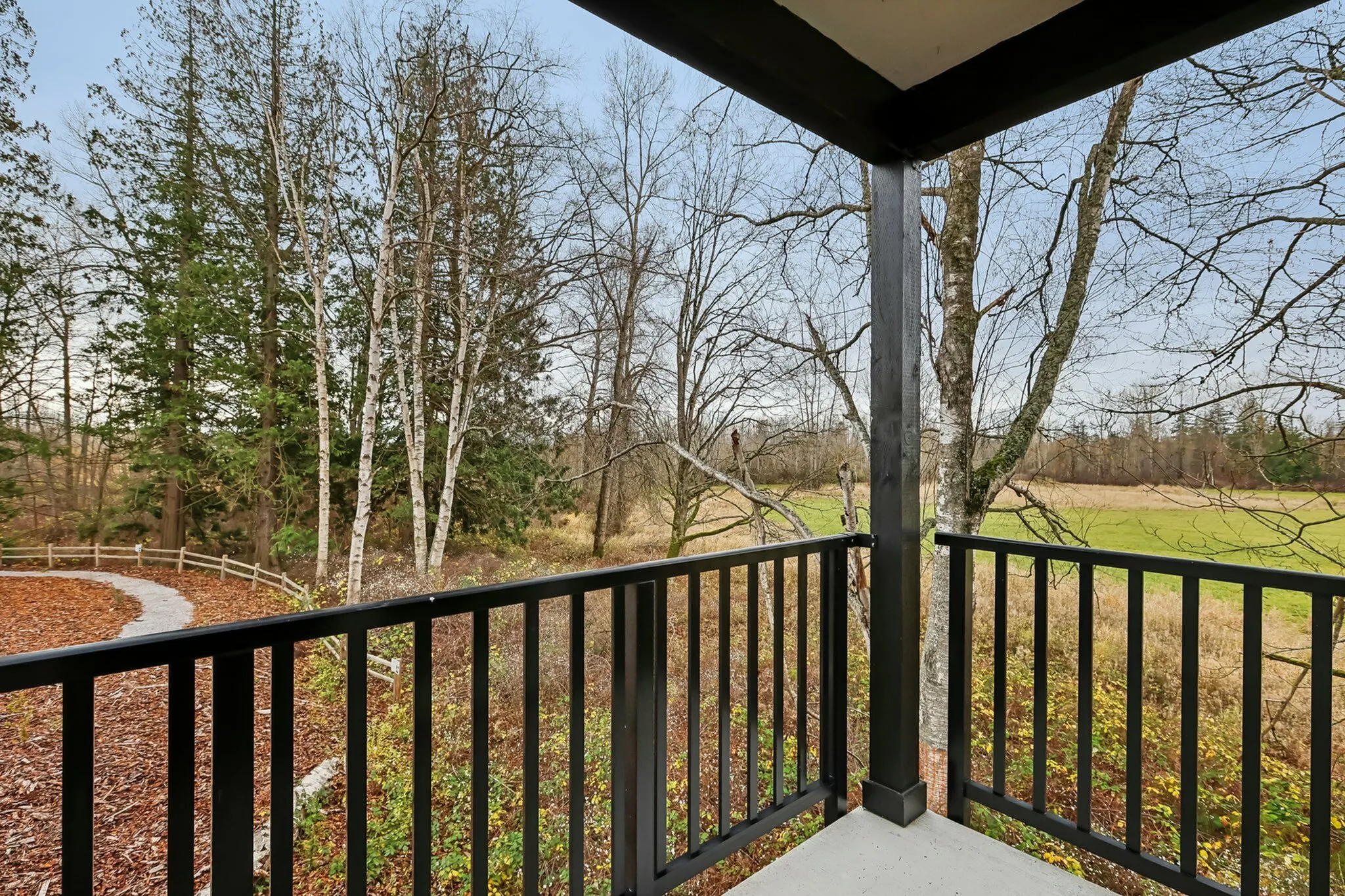 Private balconies and patios