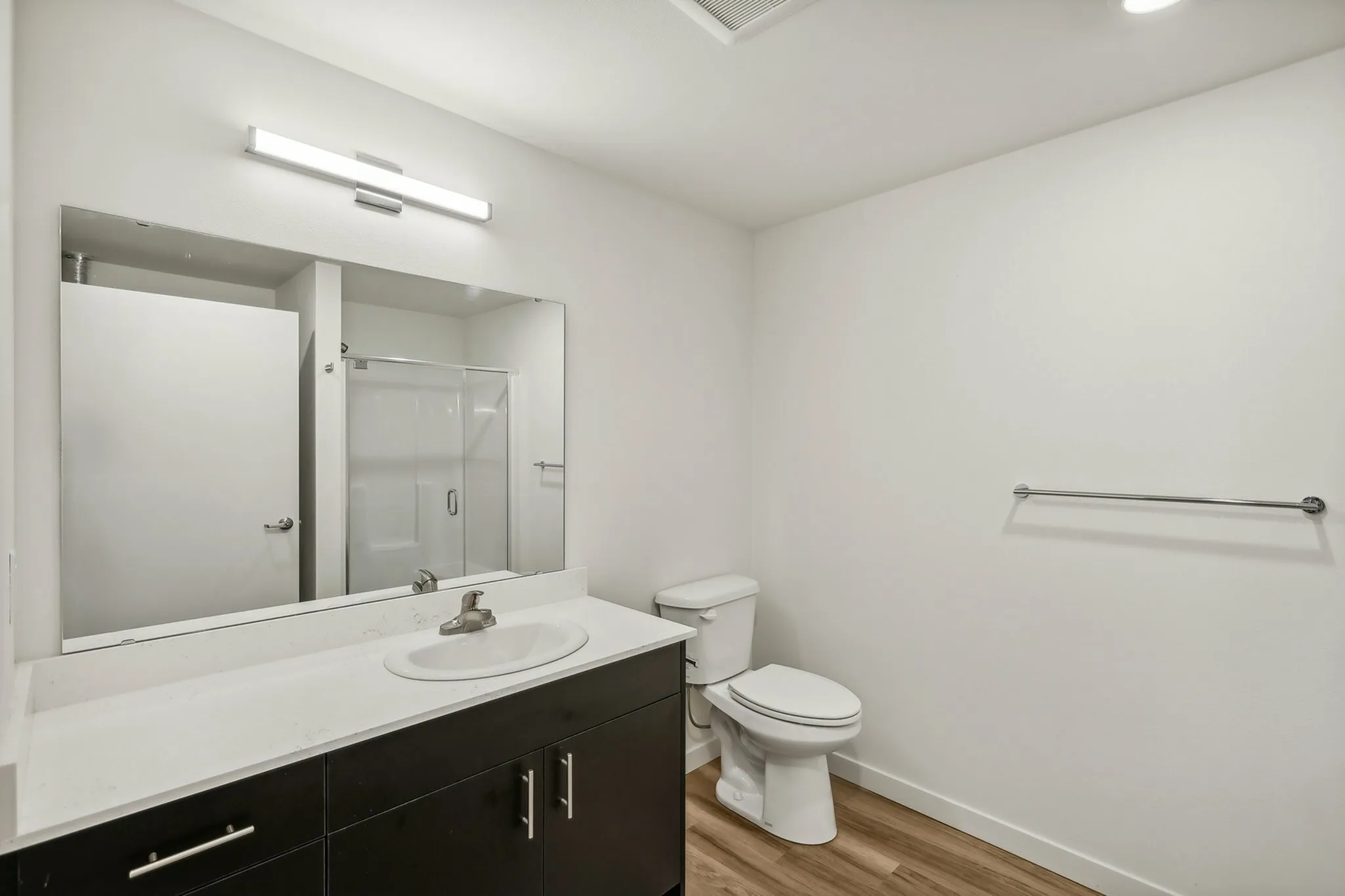The large primary bathroom