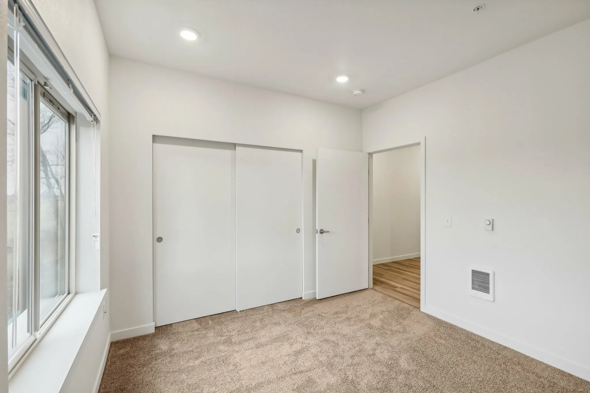 The second bedroom is also large and comfortable