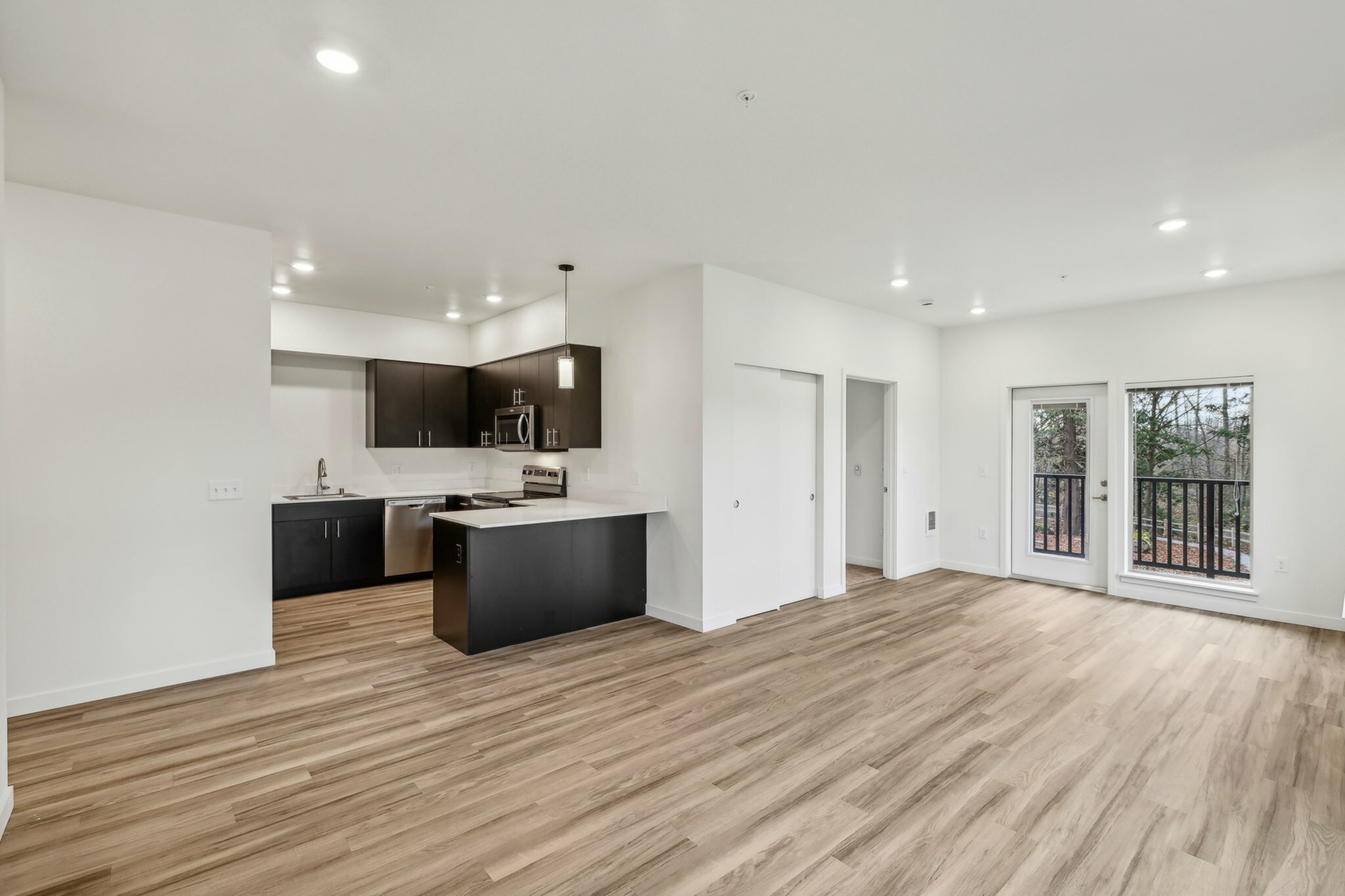 The living area gives you all the space you need!