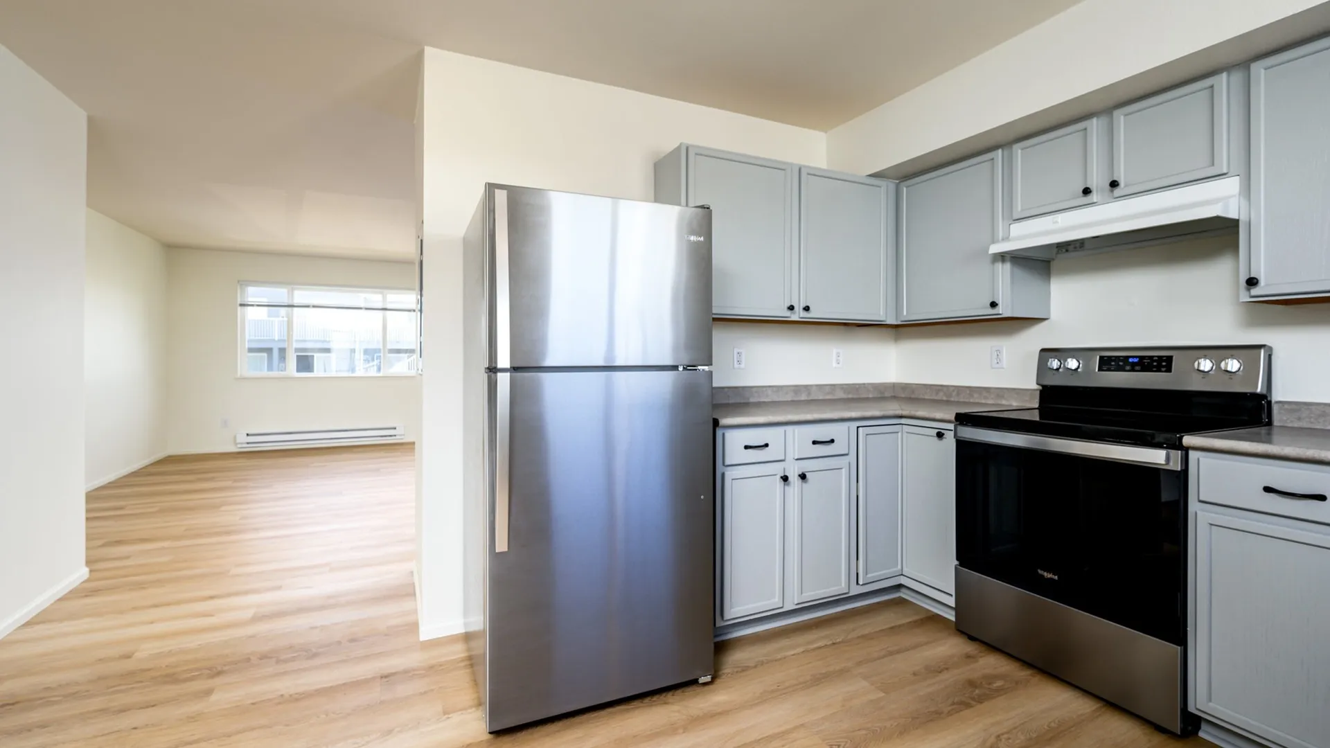 Updated fixtures and finishes in many apartments at Edgemont Bellingham