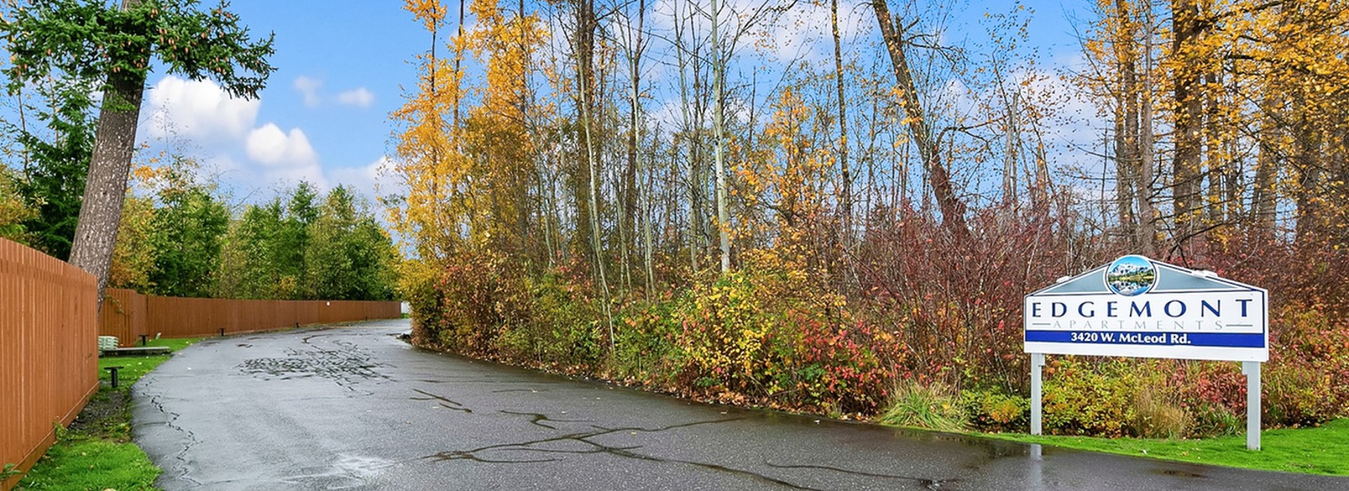 Entrance to Edgemont in Bellingham