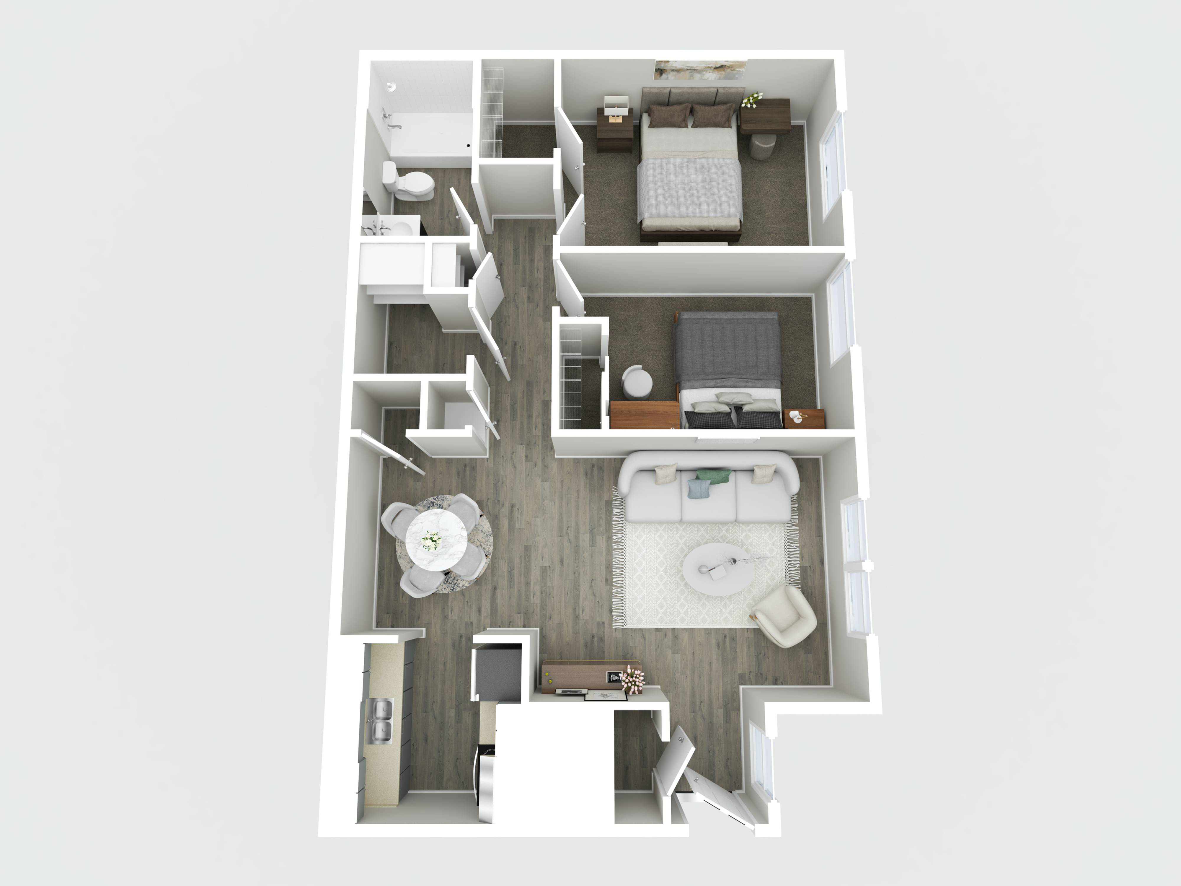 2 bedroom