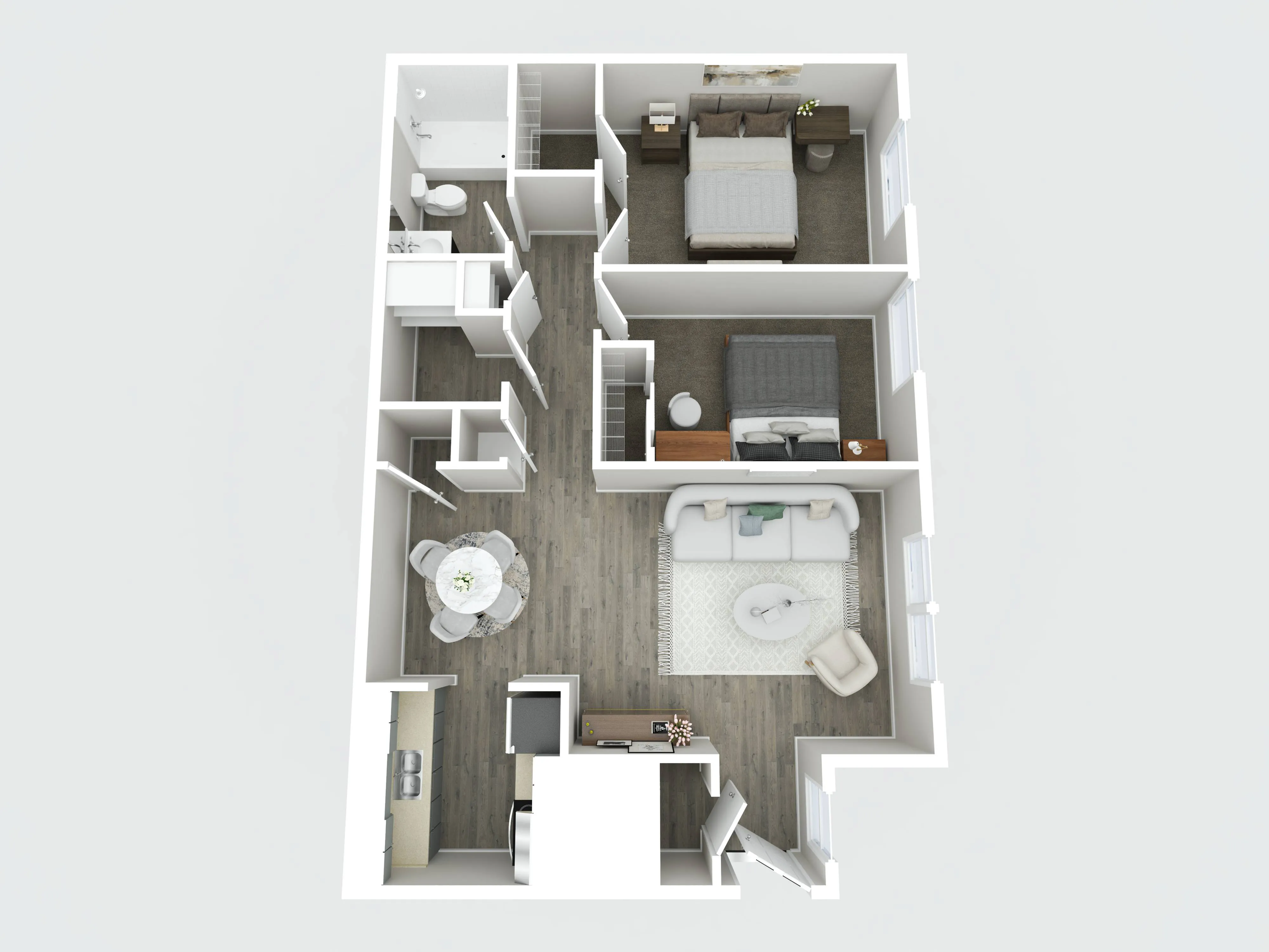 2 bedroom