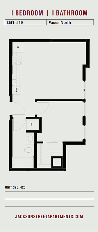 Jackson Street - C.2 Apts 325, 425 - Floorplan