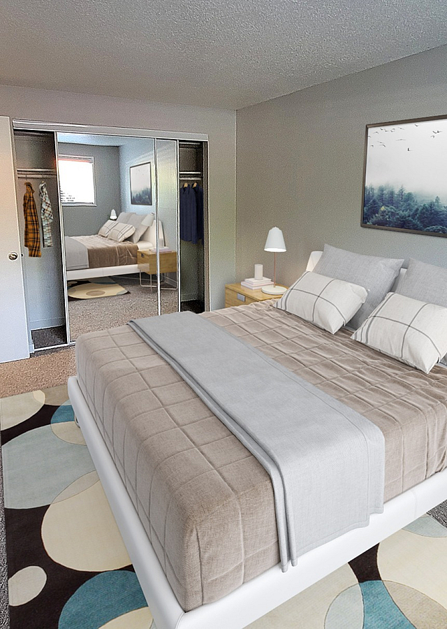 The Habitat bedroom