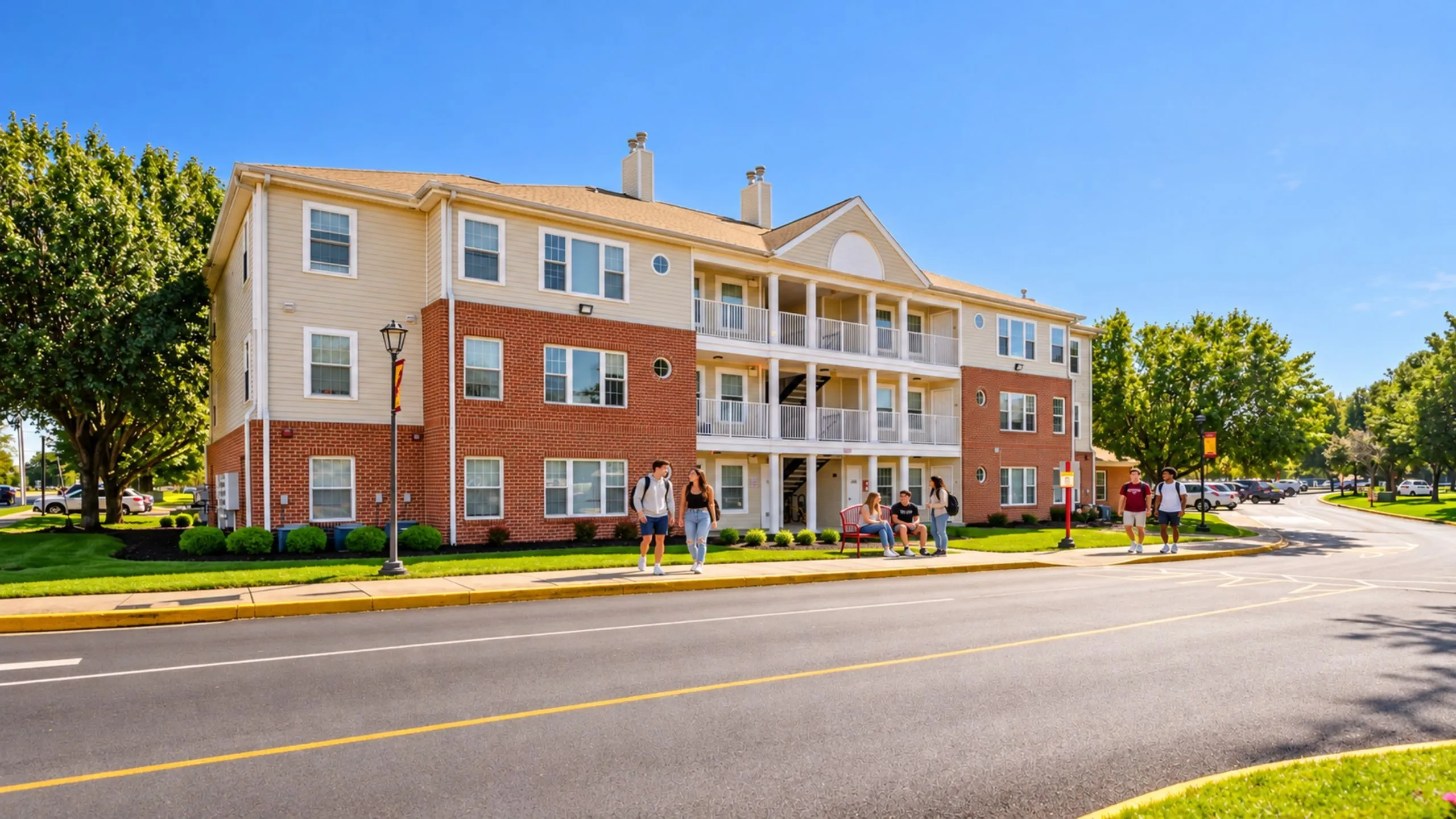 University Park Apartments - Exterior View