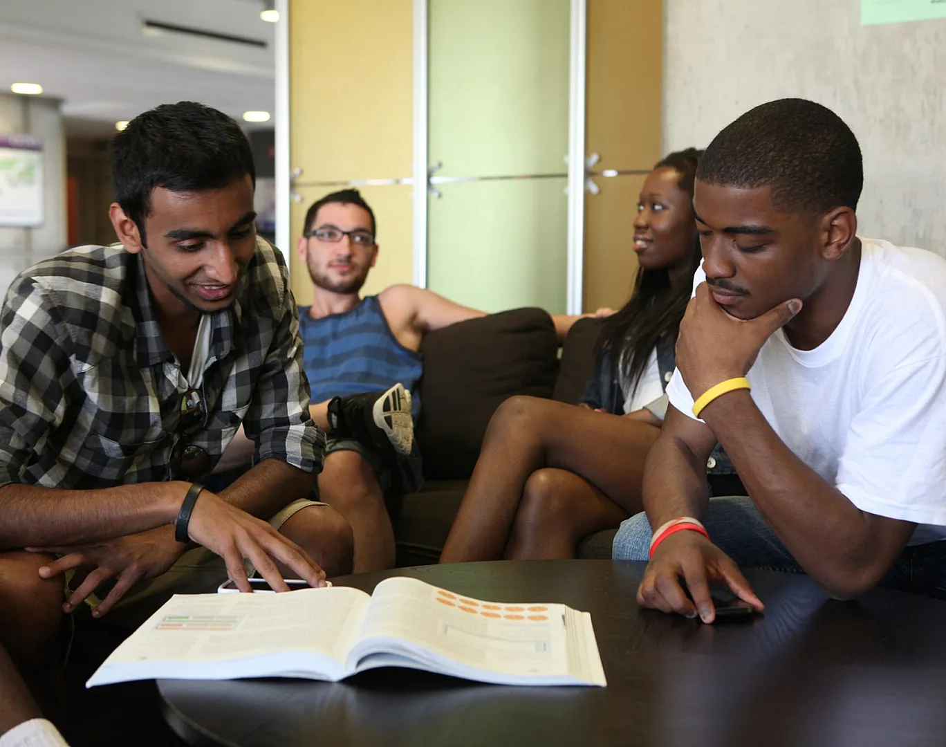 The Towers at CCNY - Students Studying