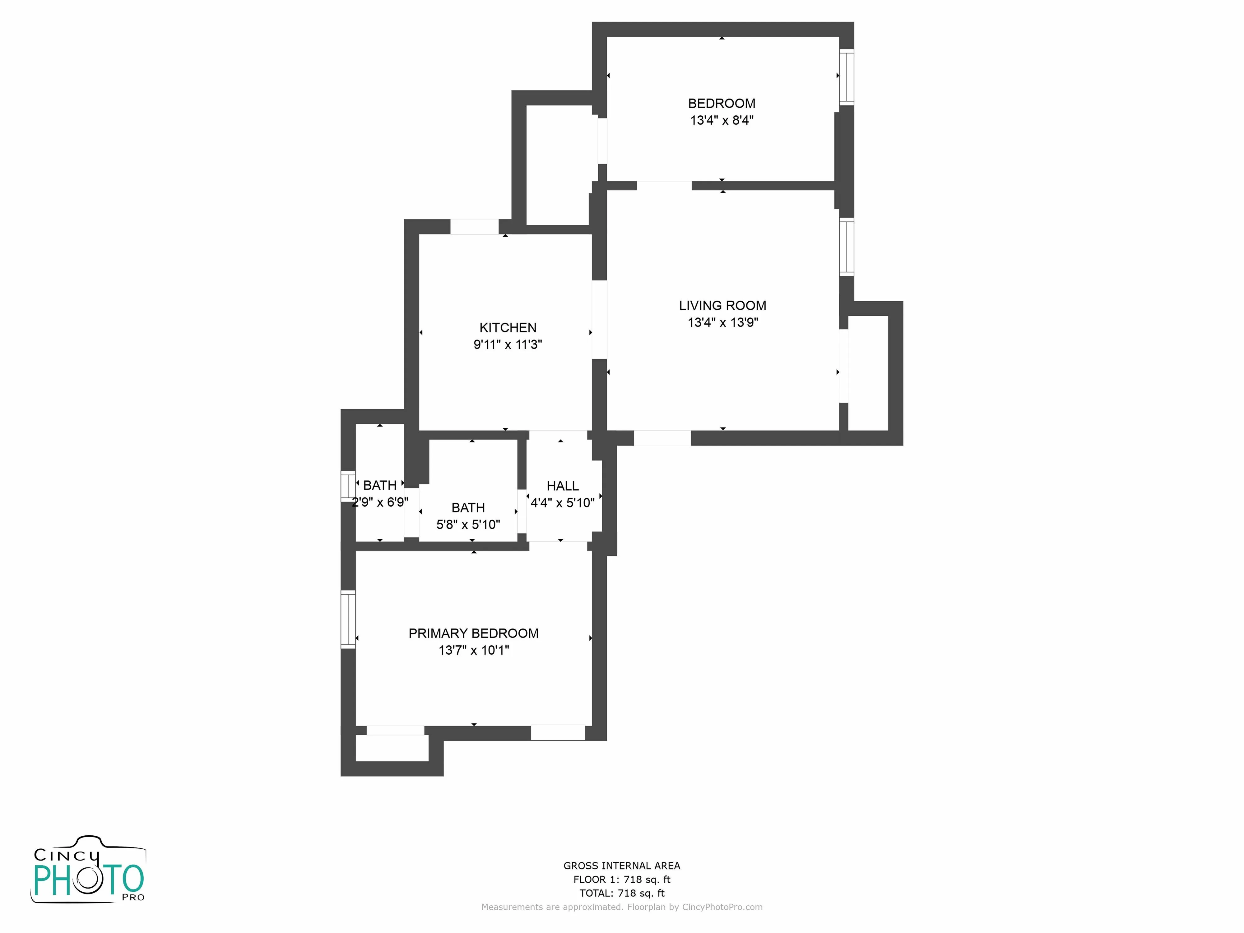 2x1 B Floorplan