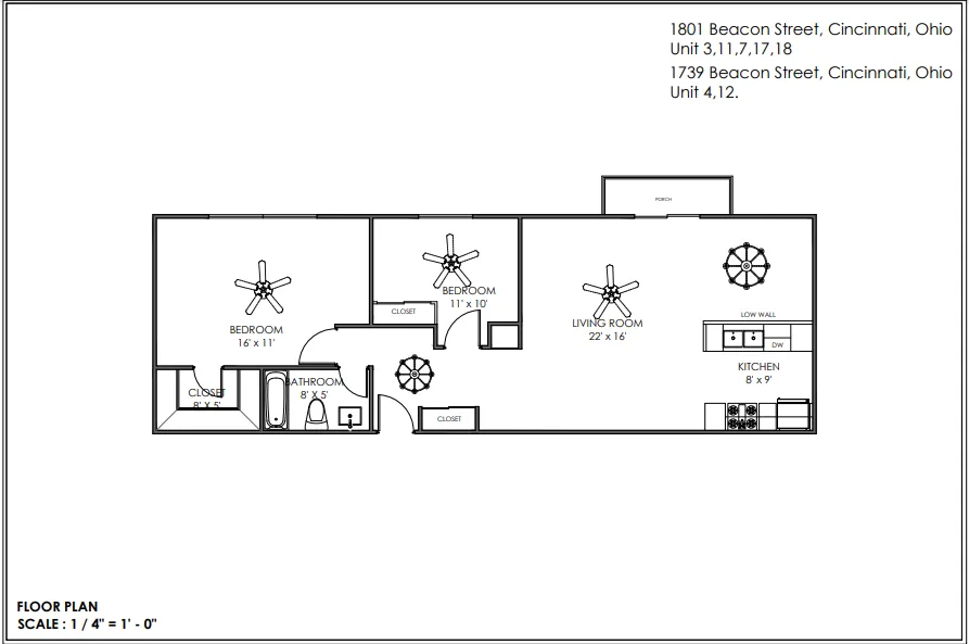 2x1 Floorplan