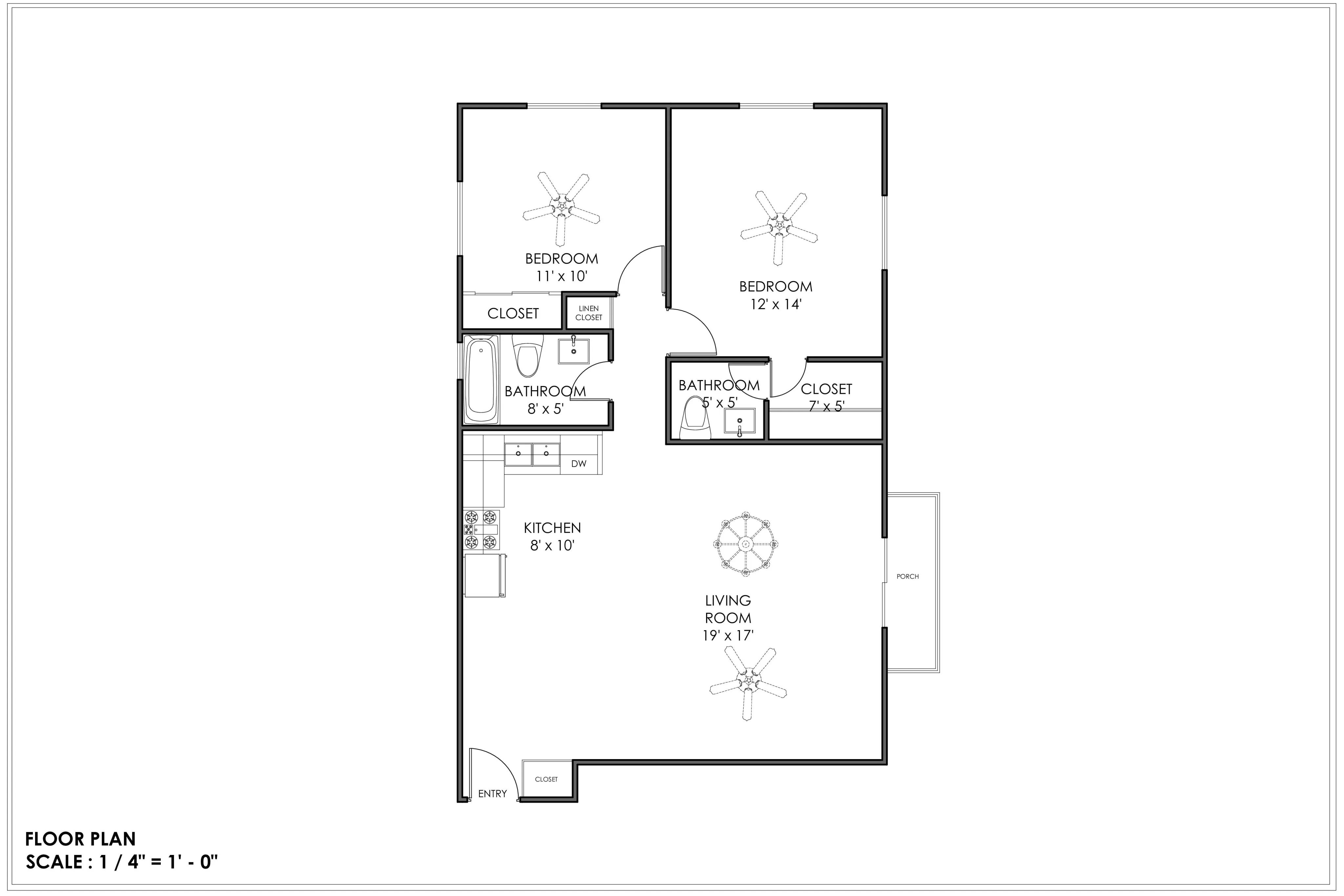 2x1.5 Floorplan