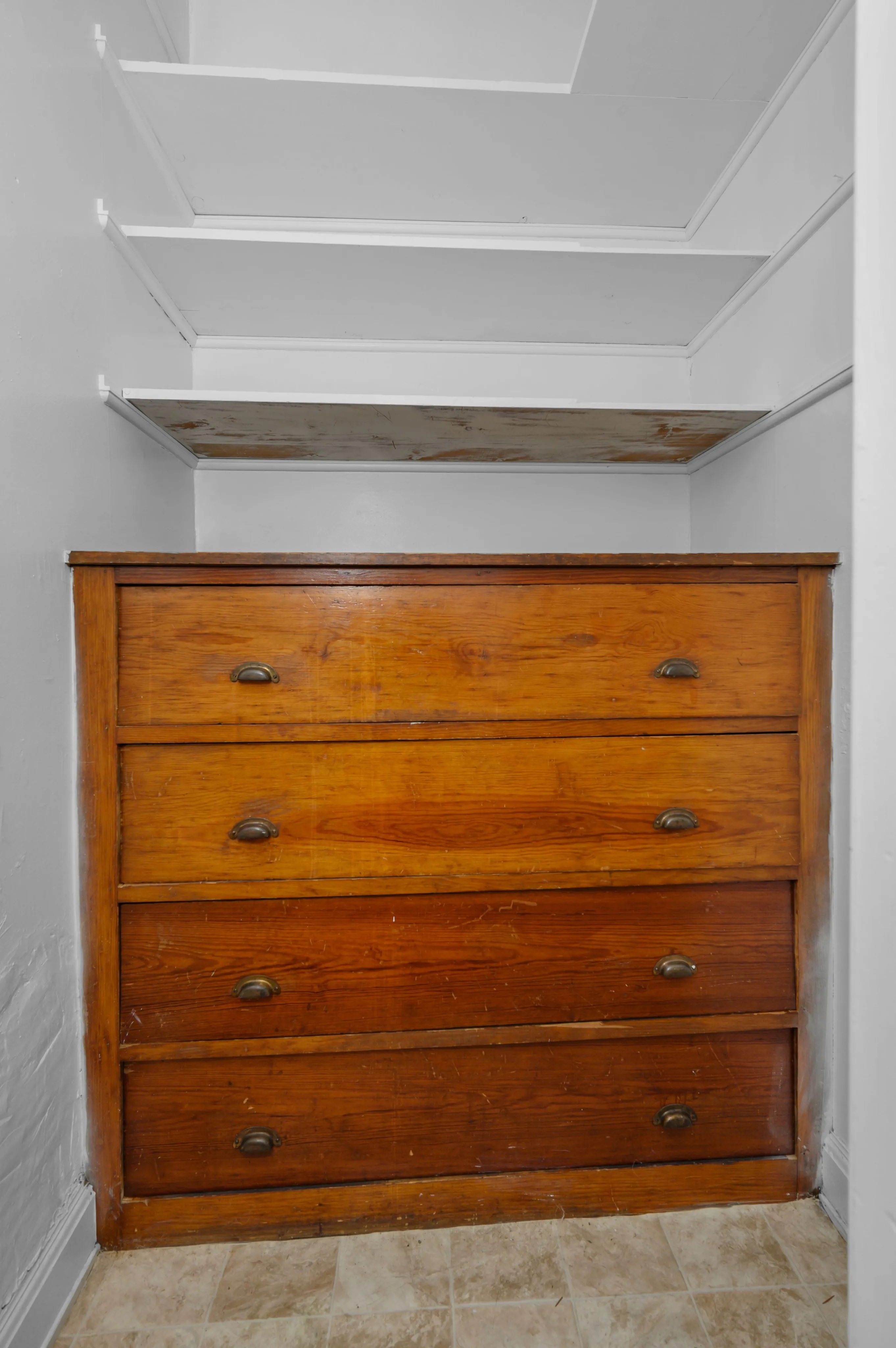Built in dresser