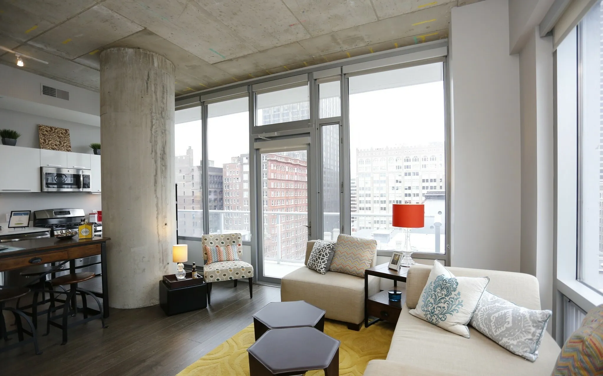 The Tower at OPOP Living Room
