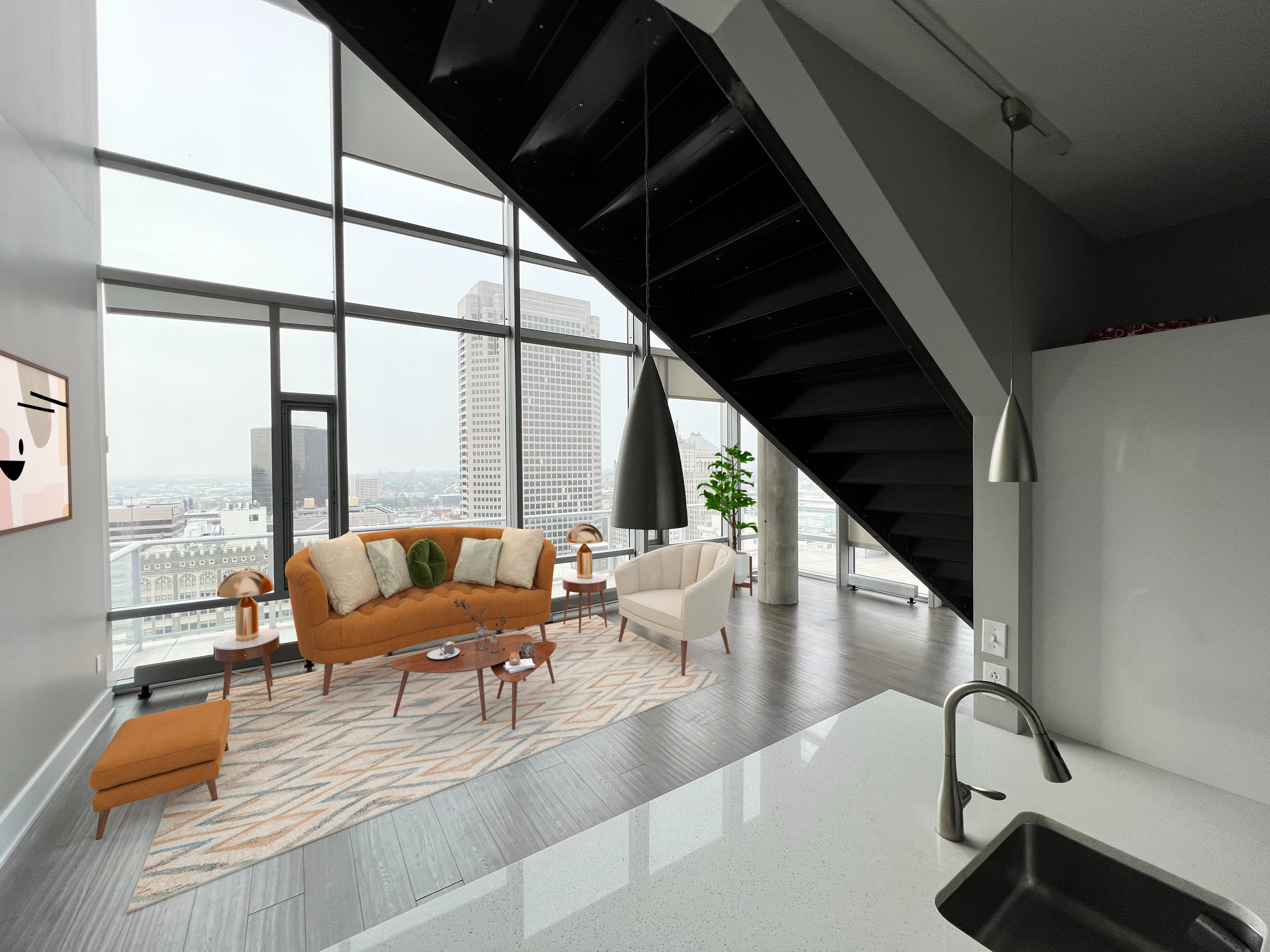 The Tower at OPOP Penthouse 2401 Kitchen