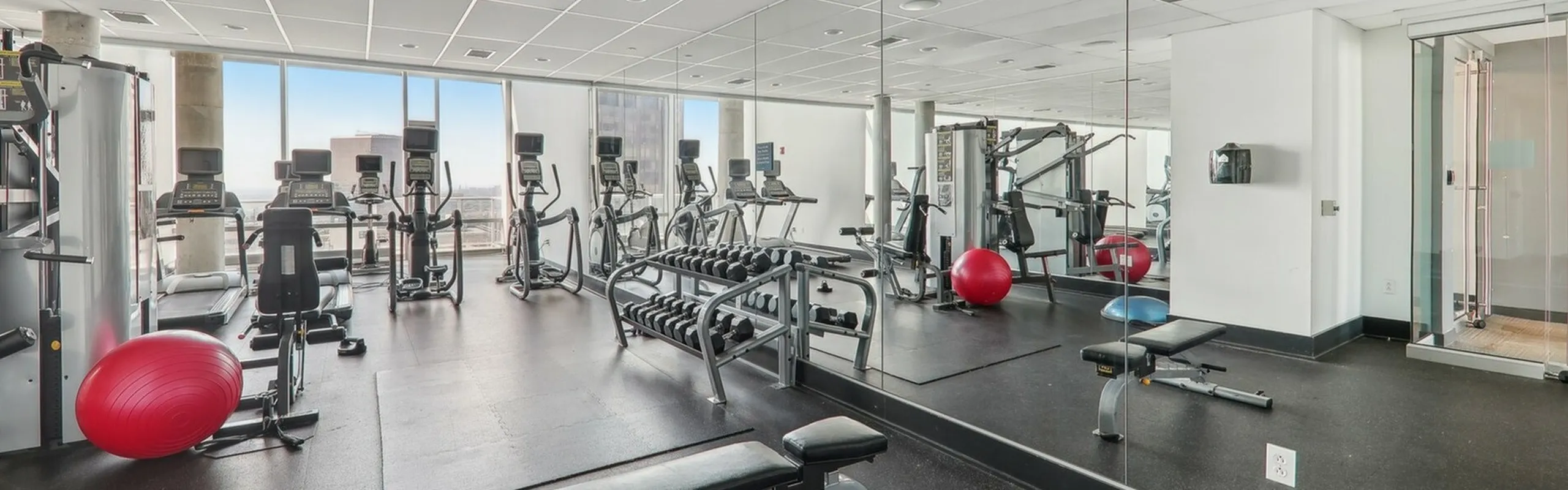 Fitness Center Downtown St. Louis High Rise