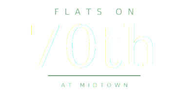 Elegant design of Flats on 70th at Midtown, showcasing modern living in a prime location.