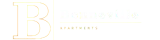 Elegant Bonneville Apartments logo featuring a stylized 'B' in sophisticated design.