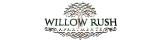Elegant Willow Rush Apartments logo featuring a stylized tree with intricate leaf and branch details, conveying a sense of growth and harmony.
