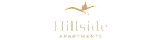 Elegant logo of Hillside Apartments featuring a scenic hillside graphic, emphasizing luxurious living in Denver, Colorado.