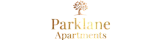 Elegant Parklane Apartments logo with a gold tree emblem and text reading Denver, Colorado.
