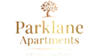 Elegant logo of Parklane Apartments with a tree icon, located in Denver, Colorado.