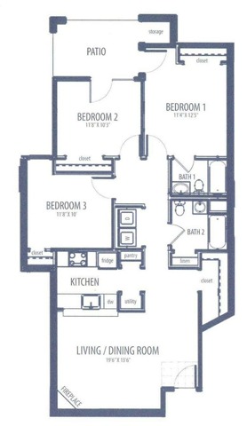 C1 floor plan