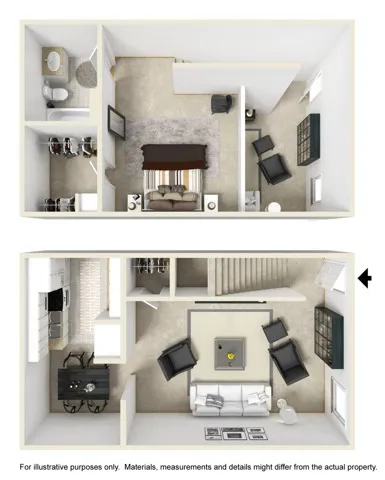 1/1 Townhome