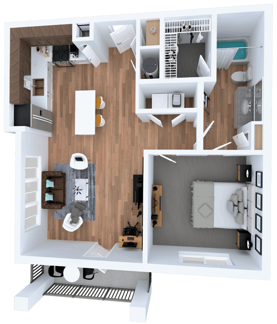 Apartment layout