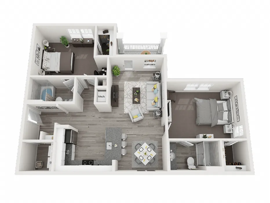 The Chateau, 2 Bed, 2 Bath