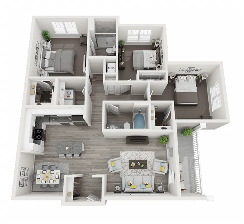 The Marquis, 3 Bed, 2 Bath