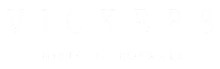 Elegant Vickers logo for Historic Roswell, featuring classic white text on a black background.