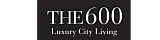 Elegant logo for The 600, showcasing luxury city living with a sleek and modern design.