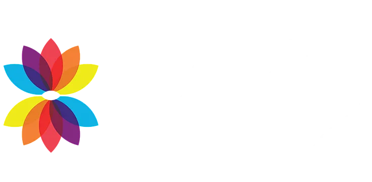 Vibrant logo featuring a colorful flower design with the words 'Vitality Living Madison' and the motto 'Be You &middot; Be Vibrant &middot; Belong'.