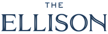 Elegant logo featuring 'The Ellison' in sophisticated blue typography.