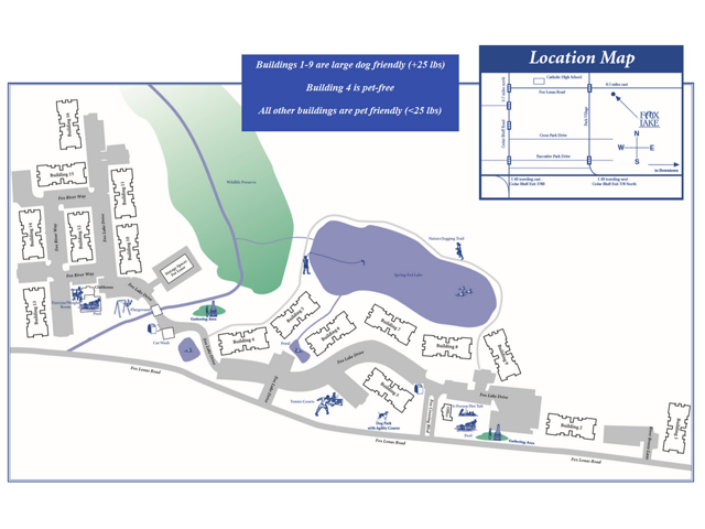 See What's Nearby | Fox Lake Apartment Homes