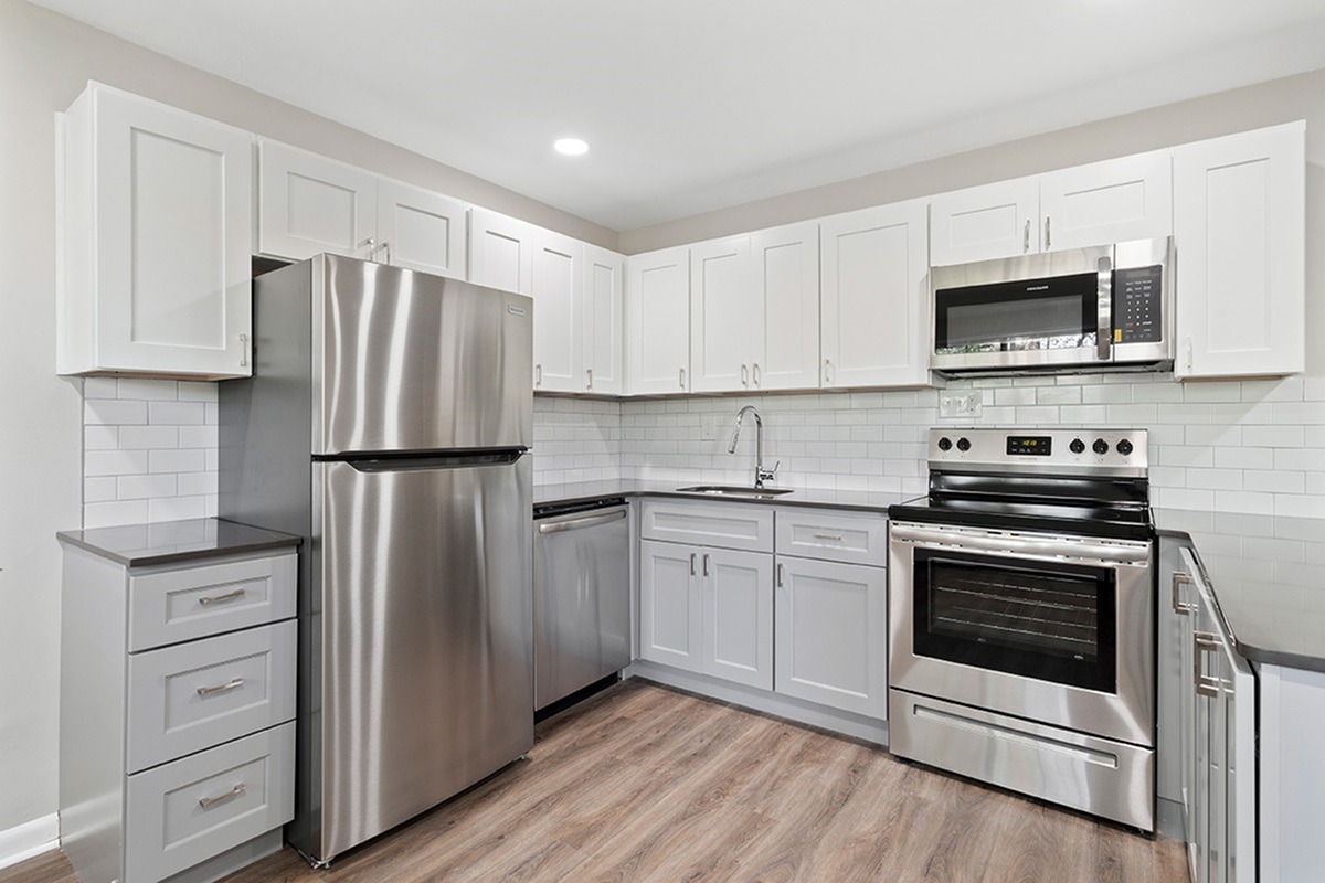 Renovated Kitchens with Upgraded Cabinetry
