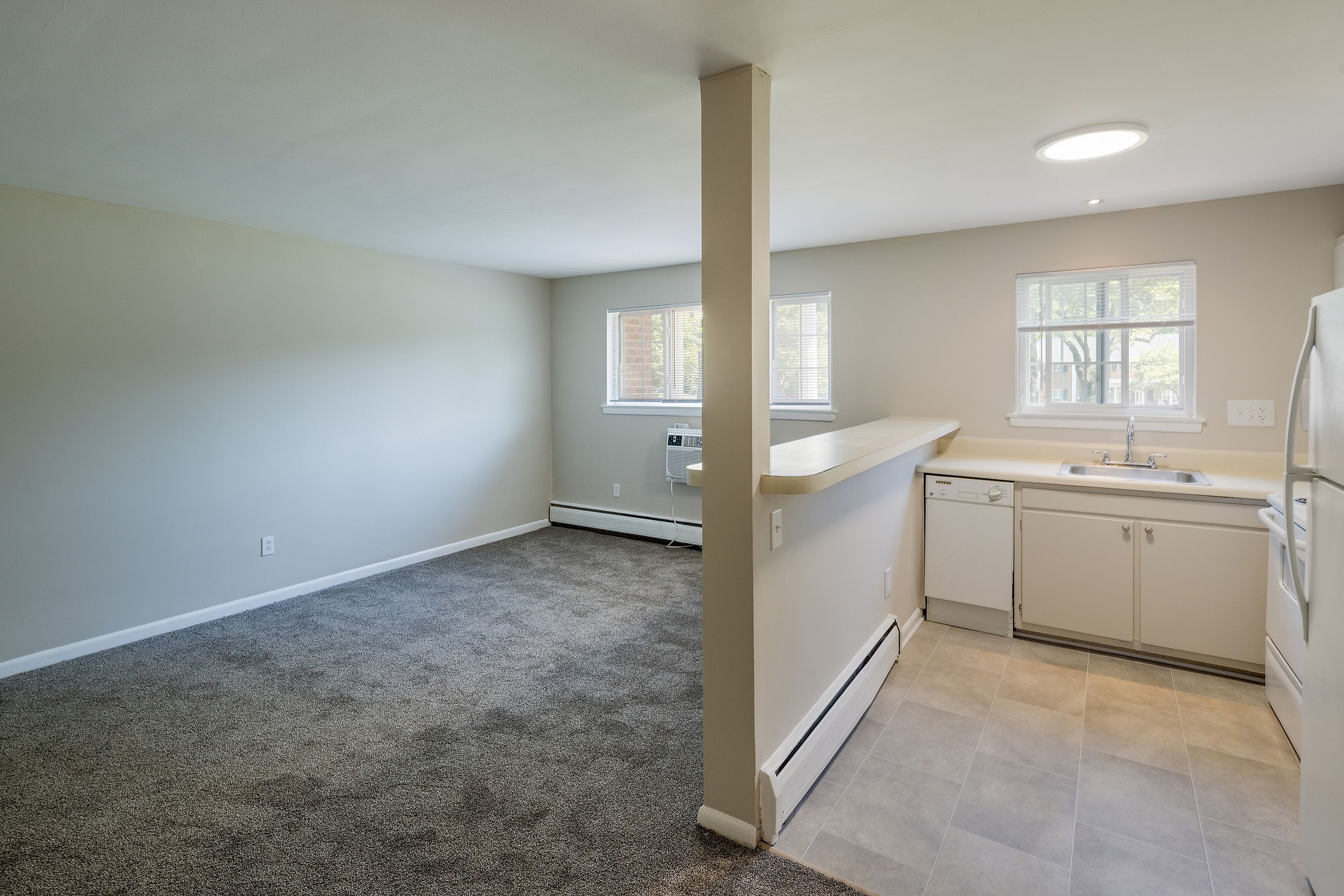 Carpeted Units Available
