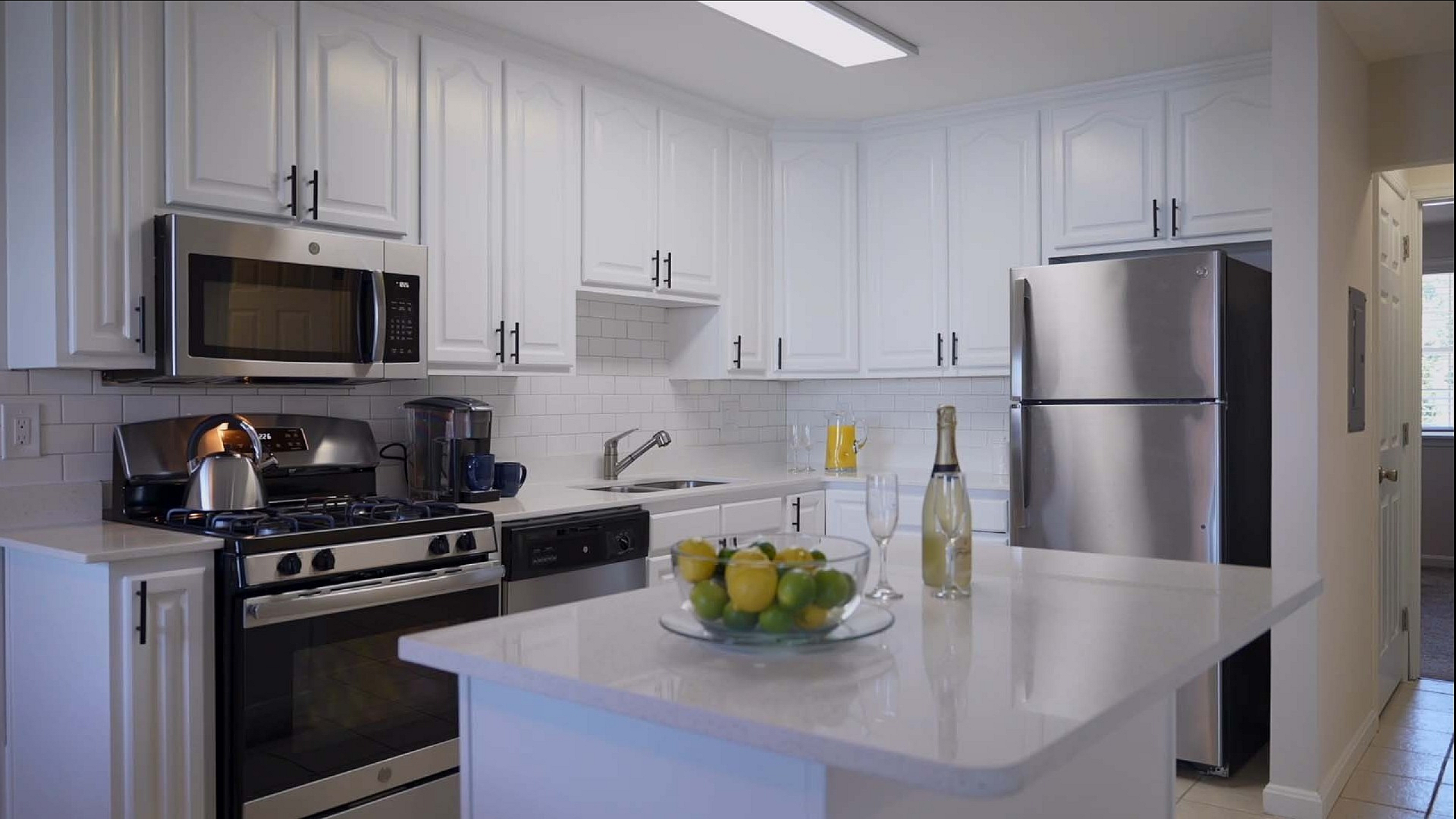Spacious Kitchens