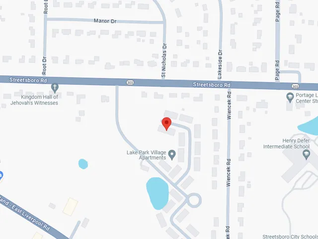 Lake Park Village map