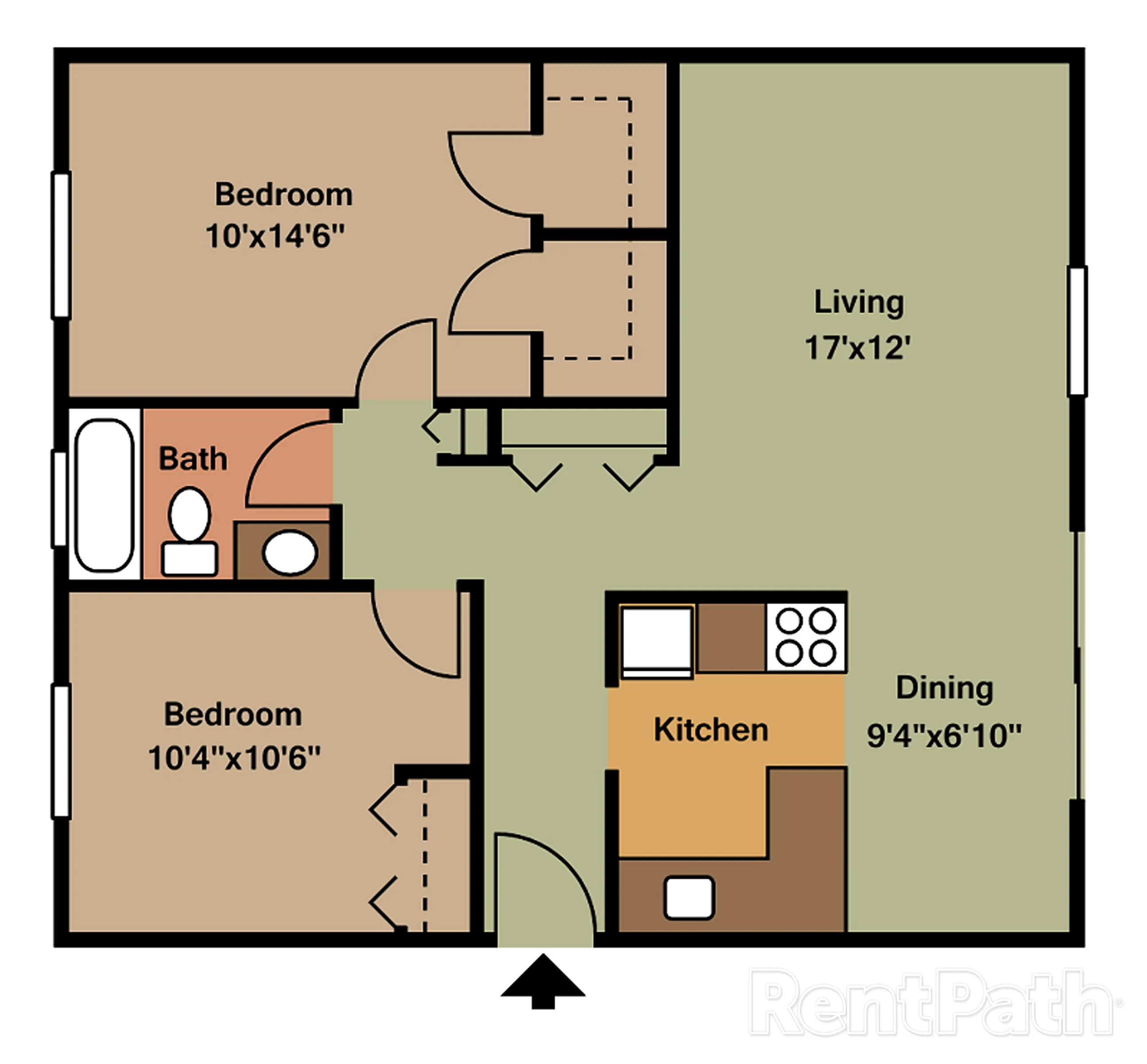 2 Bedroom Camelot