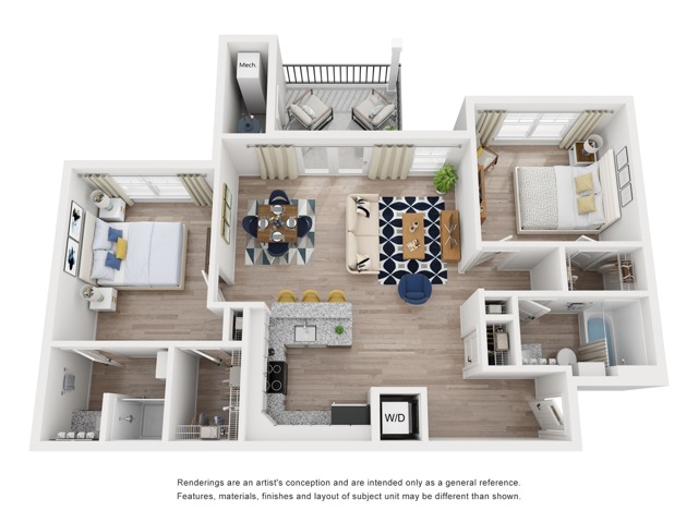 Cyrpress | 2 Bedroom 2 Bath
