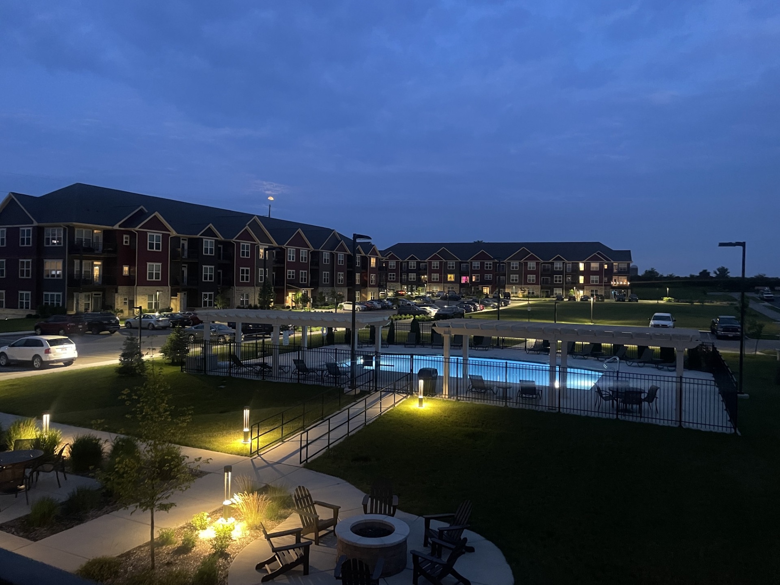Pool at Night