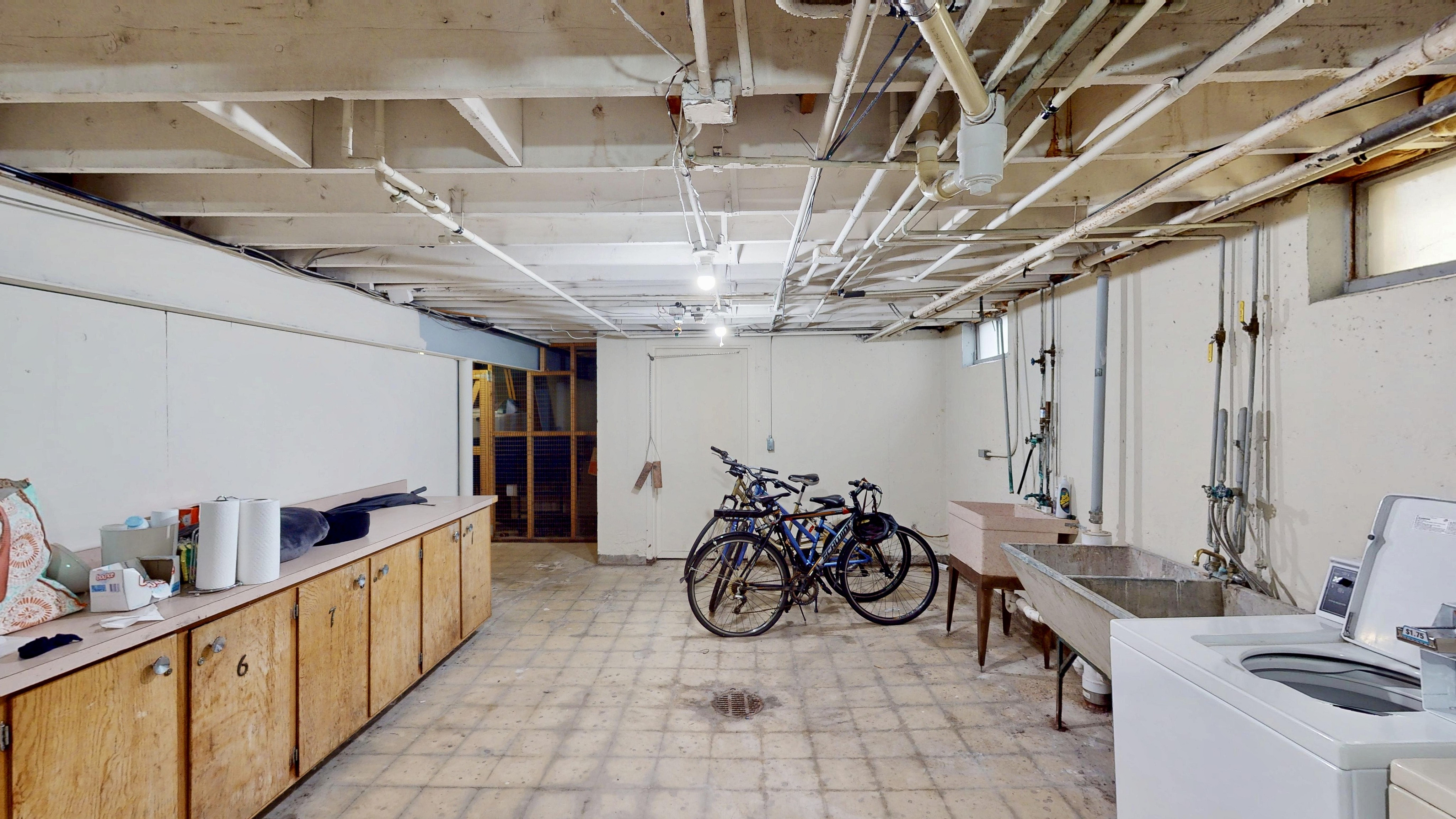 Laundry area