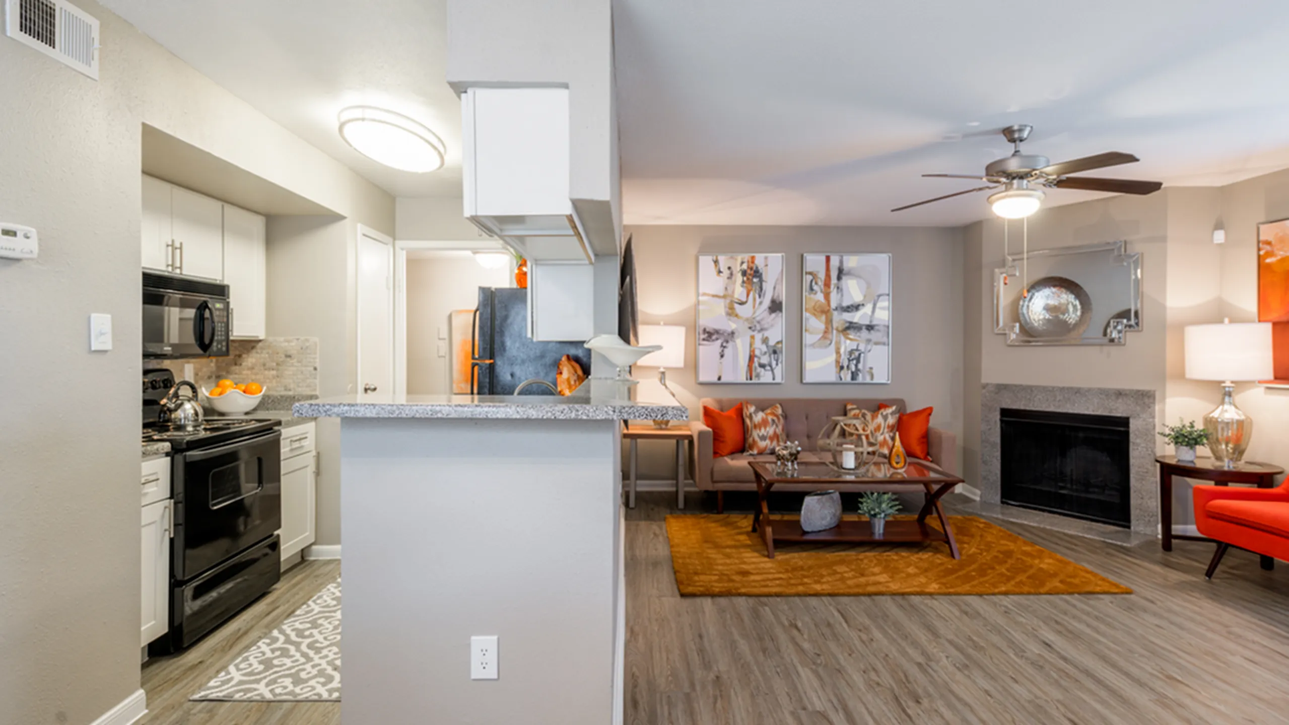 kitchen/living
