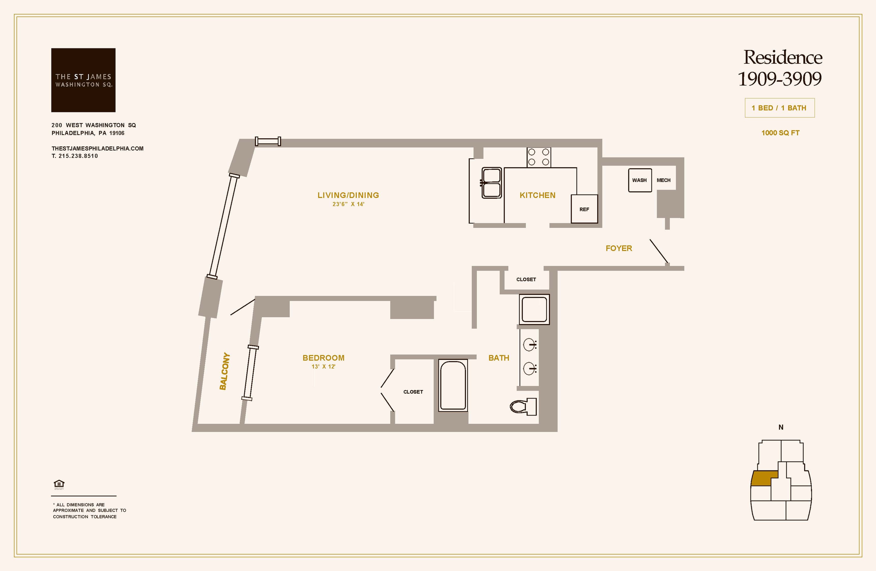Floor Plan 1909-3909