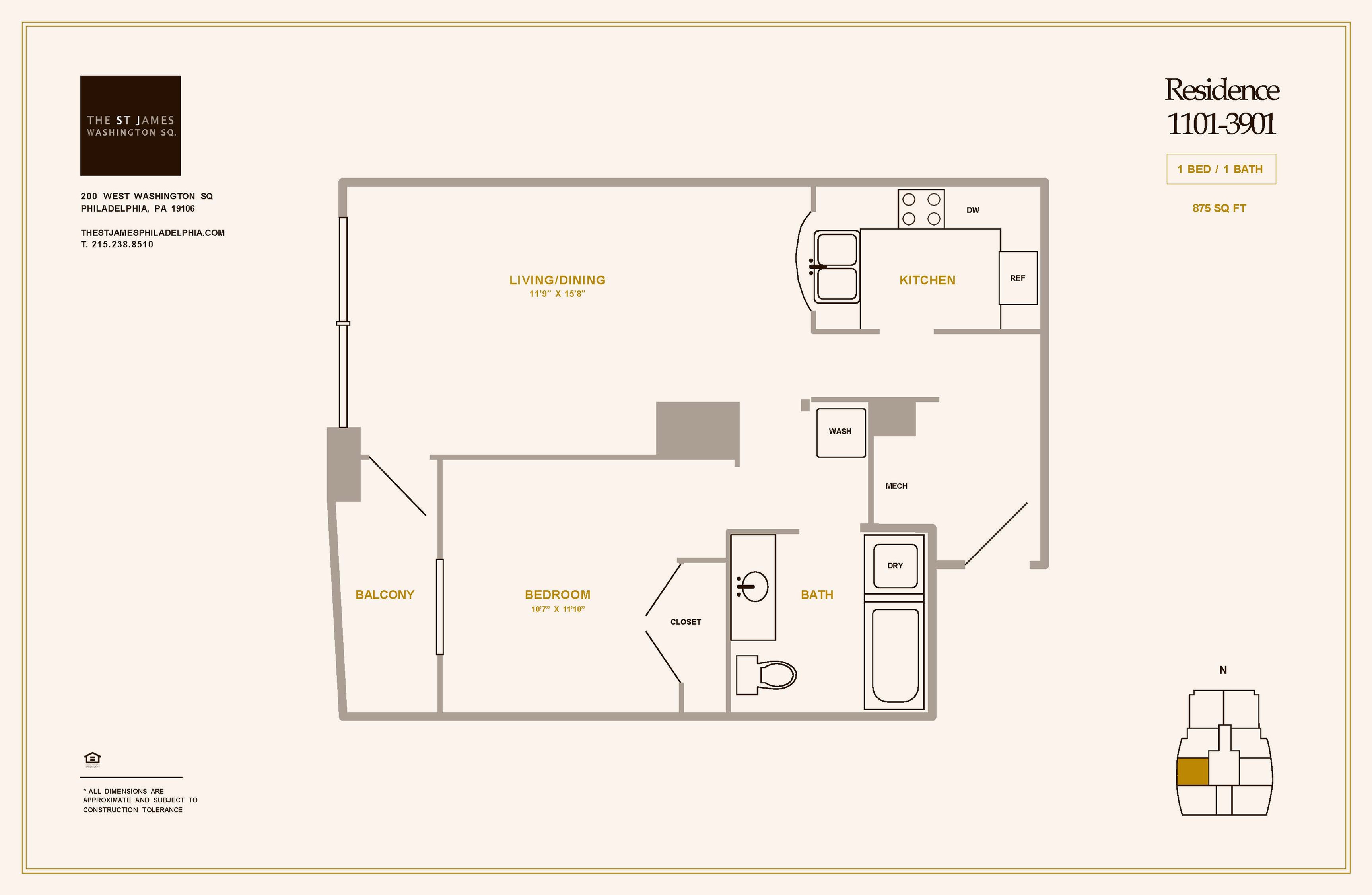Floor Plan 1101-3901