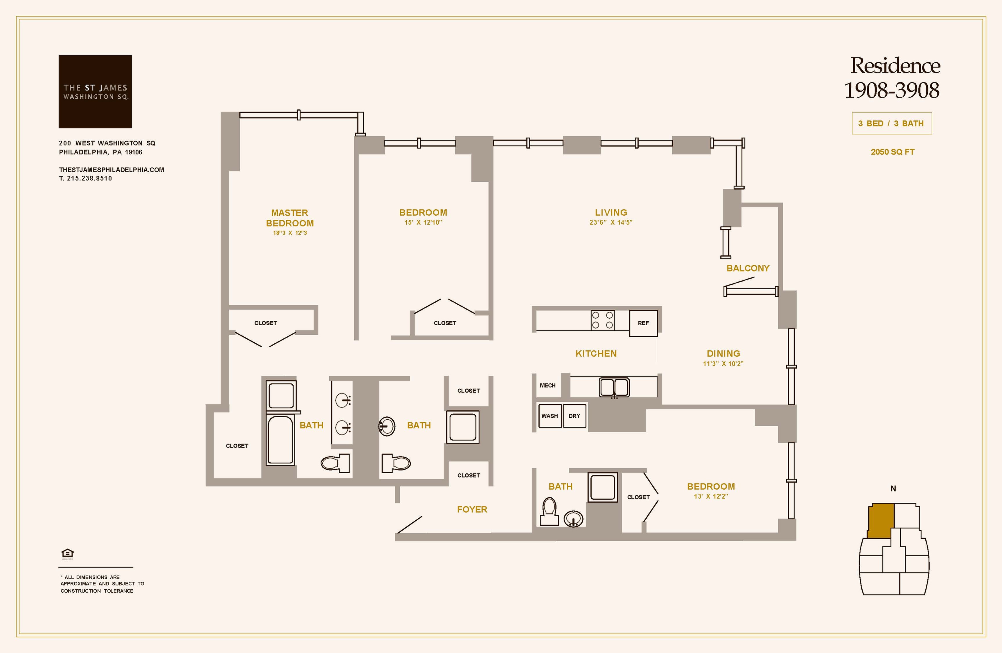 Floor Plan 1908-3908