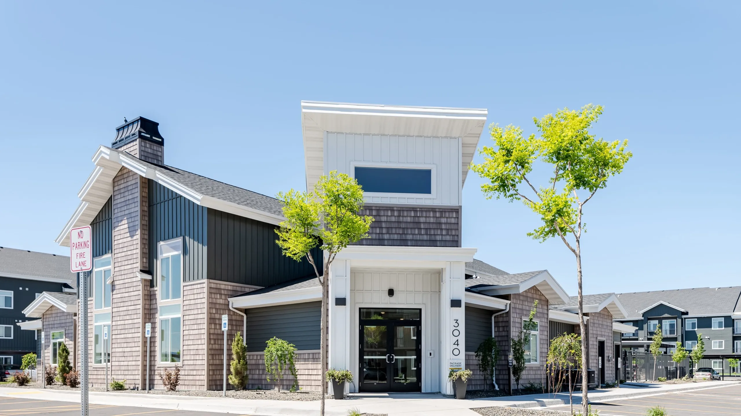 Pioneer Crossing Clubhouse Exterior