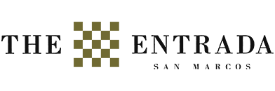 Checkerboard Logo for The Entrada San Marcos